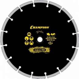 Диск алмазный Champion 350х25.4мм Asphafight (C1610)