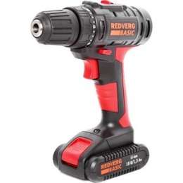 Аккумуляторная дрель-шуруповерт REDVERG Basic SD18L / 1 - 2