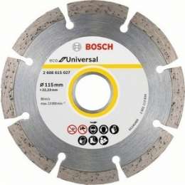 Диск алмазный Bosch 10шт Universal 115-22,23 ECO (2.608.615.040)