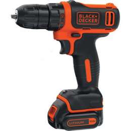 Аккумуляторная дрель-шуруповерт Black+Decker BDCDD12