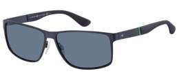 Солнцезащитные очки мужские Tommy Hilfiger TH 1542/S MTT BLUE (200860FLL61KU)