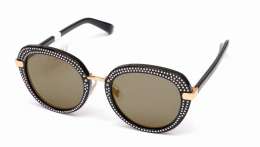 Солнцезащитные очки женские Jimmy Choo MORI/S BLK GOLD (2004402M252K1)