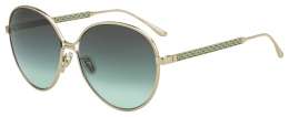 Солнцезащитные очки женские Jimmy Choo NEVA/F/S GOLDGREEN (201281PEF59IB)