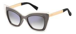 Солнцезащитные очки женские MAXMARA OVERLAP GREY GOLD (200540FT348IC)