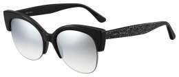Солнцезащитные очки женские Jimmy Choo PRIYA/S BK GLITTR (200813NS856IC)