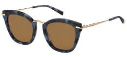 Солнцезащитные очки женские Maxmara NEEDLE IX BLUE HVNA (200991JBW5070)
