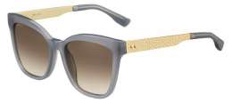 Солнцезащитные очки женские Jimmy Choo JUNIA/S GREY GOLD (233466UYR55JD)