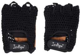 Перчатки для фитнеса INDIGO сетка н/к, SB-16-1967, Черно-коричневый, XXL