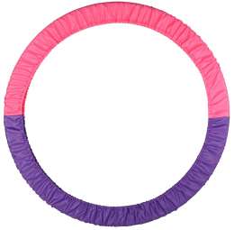 Чехол для обруча INDIGO, SM-084, Фиолетово-розовый, 60-90 см