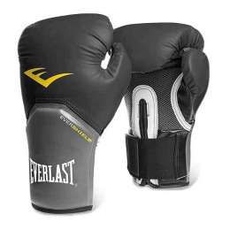 Перчатки боксёрские EVERLAST Pro Style Elite PU, 2312Е, Черный, 12 унций