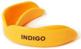 Капа 1 челюстная  INDIGO термо, в контейнере, MS-01-TP, Оранжевый,