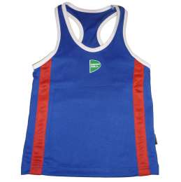 Майка боксёрская Green Hill KIDS полиэстер, BVK-3648, Синий, 14 лет