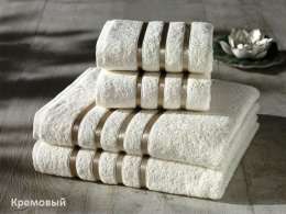 Комплект махровых полотенец "KARNA" BALE 50х80*2-70х140*2 см 4 шт (1160516)