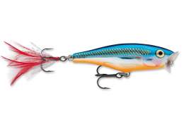 Воблер Rapala Skitter Pop - поппер поверхостный 9см, 14гр. (SP09-SB)