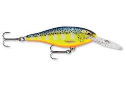 Воблер Rapala Shad Rap плавающий 2,4-4,5м, 9см, 15гр (SR09-HS)