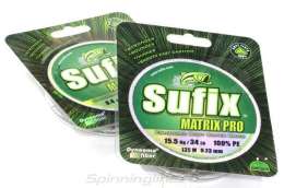 Леска плетеная Sufix Matrix Pro зеленая 135м 0.35мм 36кг (SMP35GR135RU)