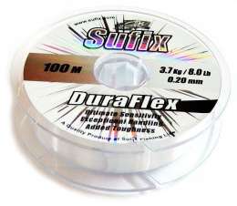 Леска Sufix Duraflex x10 прозрачная 100м 0.35мм, 13кг (DS1SK035024A9D) /минимальная партия 10шт./