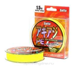 Леска плетеная Sufix PE Glide Master зеленая 135м*0,27мм 20 кг (DS1MP03421TB1C)