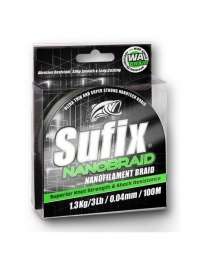 Леска плетеная Sufix Nano Braid  Aqua Camo 100 м 0.12мм 7,3 кг (DS1WG01341QA91)