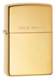 Зажигалка Zippo с покрытием High Polish Brass (254)