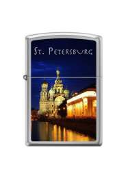 Зажигалка Zippo Храм Спаса-на-Крови (250 ST PETERSBURG CHURCH)