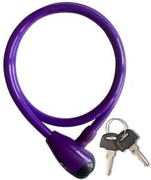 Вело Замок GOLDEN KEY, GK-101.315, Фиолетовый, 12*1000мм