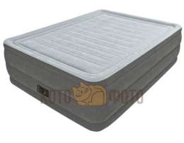 Кровать Intex 64418 Comfort-Plush High Rise, Queen, электрический насос