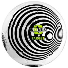 Мяч футбольный Novus TARGET, PVC, бел/чёрн, р.5