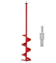Шнек MORA ICE Easy Cordless для шуруповёрта, диам. 125 мм. с прямыми ножами и адаптером 18мм. (ICE-MM0078)