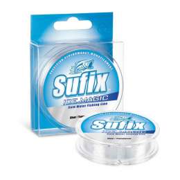 Леска зимняя Sufix Ice Magic прозрачная (блистер) 50м 0.065мм 0,6кг (DS1SK008024A51)