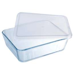 форма для запекания PYREX Cook Freez 22x17x6см 1,5л с крышкой прямоугольная жаропрочное стекло