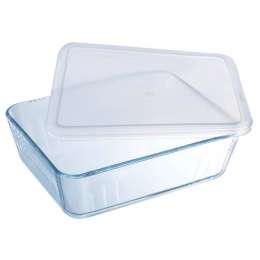 форма для запекания PYREX Cook Freez 19x14x4см 0,8л с крышкой прямоугольная жаропрочное стекло