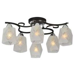 Потолочная люстра IDLamp 233 233/6PF-Blackchrome