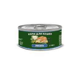 Влажный корм для кошек Solid Natura Holistic Лосось 0,1 кг