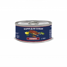 Влажный корм для собак Solid Natura Holistic Конина 0,1 кг