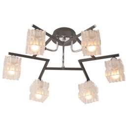 Потолочная люстра IDLamp 205 205/6PF-Blackchrome