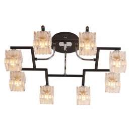 Потолочная люстра IDLamp 205 205/8PF-Blackchrome