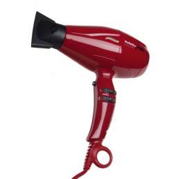 Фен BaByliss Volare красный компакт,  ионизация, 2200Вт, 2 насадки (1084663)