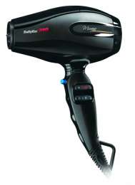 Фен BaByliss Pro Murano, 2000Вт, ионизация, 2 насадки (1176546)