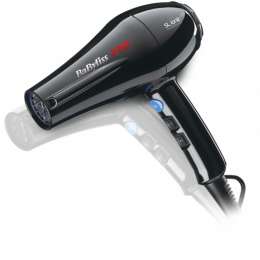 Фен BaByliss Pro SL Ionic, черный, 1800Вт, ионизация, 1 насадка (1200818)