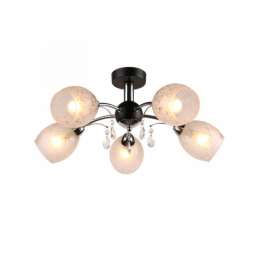 Потолочная люстра IDLamp 843 843/5PF-Blackchrome