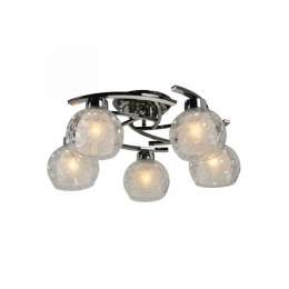 Потолочная люстра IDLamp 875 875/5PF-Darkchrome
