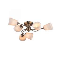Потолочная люстра IDLamp 879 879/6PF-Oldbronze