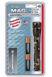 Фонарь MAGLITE Mini, 2AA, камуфляж, 14,6 см, в блистере (948190)