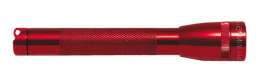 Фонарь MAGLITE LED (светодиод), 2АА, красный, 16,8 см, в блистере, с чехлом (1005013)