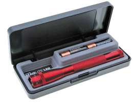 Фонарь MAGLITE LED (светодиод), 2АА, красный, 16,8 см, в пластиковой коробке (1005012)