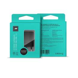 Сетевое зарядное устройство USB 1A + Дата-кабель Micro USB, 1м, черный