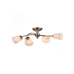 Потолочная люстра IDLamp 879 879/4PF-Oldbronze