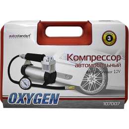 Компрессор автомобильный OXYGEN, 27 л/мин.,12В, 150Вт AutoStandart