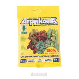 Микроудобрение Агрикола для декоративных цветочных культур, пак. 25г